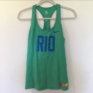 NWOT Nike Rio Olympics Racerback Tank Top